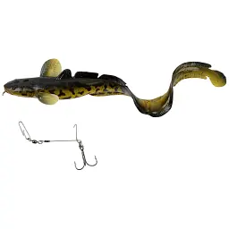 Силікон Savage Gear 3D Burbot FS 250 мм 75.0g 04-Golden AMB (поштучно) - мініатюра 2