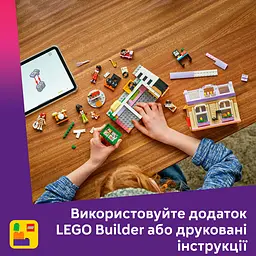 Конструктор LEGO Friends Музична крамниця і квартира 483 деталі (42653) - мініатюра 20
