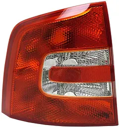 Ліхтар (фонарь) задній лівий Skoda Octavia II 04-13р Depo (665-1912L-UE)