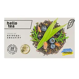 Чай Hello Tea Ялівець-Евкаліпт 20 пак 46 г - мініатюра 2