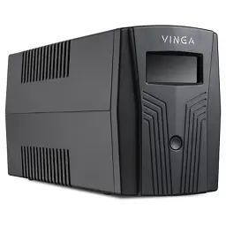 Пристрій безперебійного живлення Vinga LCD 800VA plastic case with USB (VPC-800PU) - мініатюра 6