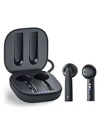 Бездротові навушники 1MORE Omthing Air Free Pods, BT5.0, ENC, Qi, TWS, 400mAh, 5h, (EO005) black UA UCRF - мініатюра 2