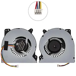 Вентилятор для ноутбука ASUS G750JM G750JX G750JW G750JS (CPU FAN) 12V (13NB00N1M02011) (Кулер)