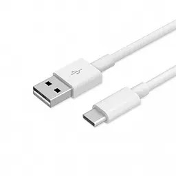 Кабель USB AM - Type-C, 1 м, білий, Xiaomi, Bulk