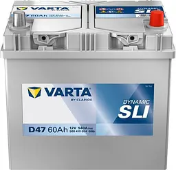 Акумулятор Varta Dynamic SLI 12В 60Аг 540А (EN) R+ (560410054)