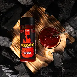 Гострий кетчуп Volcano Chilli Ketchup Hot Chip 270 мл - мініатюра 4