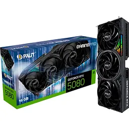 Відеокарта Palit GeForce RTX 5080 GamingPro 16GB (NE75080019T2-GB2031A) EU [127256]