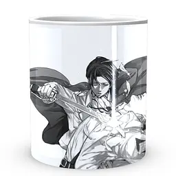 Кухоль GeekLand Атака Титанів Attack on Titan Леві Аккерман та Ервін Сміт AT.02.60 330 мл білий - мініатюра 2