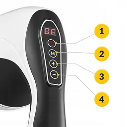 Антицелюлітний ручний масажер для тіла 4FIZJO Body Shaping 4 в 1 4FJ0557 White (P-5907739319111) - мініатюра 12