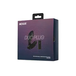 Анальная вибропробка Nexus DUO Plug Medium - мініатюра 3