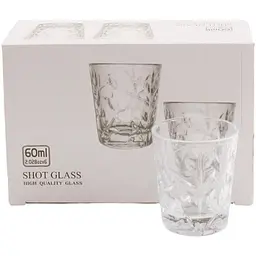 Набір чарок Ristal низьких 60 мл 6 шт. скляні (BM5030SY)