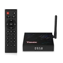 Смарт ТВ приставка Tanix TX68 4/32 Гб Smart TV Box Android 14 - мініатюра 1