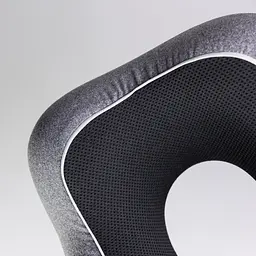Подушка дорожня ортопедична Yiwu Camelback HP-56-20G U-подібна Memory Foam світло-сіра - мініатюра 3