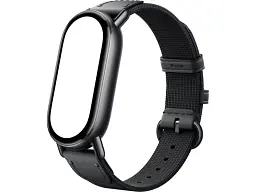 Ремінець Xiaomi до Band 10 Silk Knitted Strap Ebony BHR07Y9GL - мініатюра 4