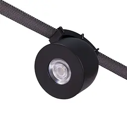 Трековий світильник LED Levistella 78012-BL08 BK, 12W, 4000K, чорний алюміній, для текстильної трекової системи