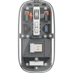 Миша WiWU WM105 Crystal Wireless Grey [100233]