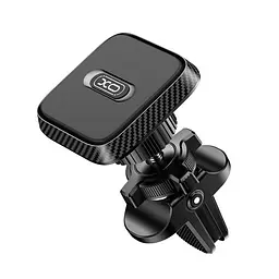 Автотримач XO C123 Air outlet square magnetic bracket Чорний