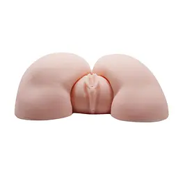 Реалістичний мастурбатор Crazy Bull Realistic Vagina and Ass тілесний - мініатюра 3