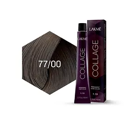 Крем-фарба для волосся Lakme Collage відтінок 77/00 (Інтенсивний русявий), 60 мл - мініатюра 2