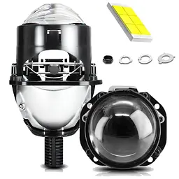 Автомобільні BI-LED лінзи D2.5" дюйми D65 мм A4 40 50Вт 5500К 2 шт.