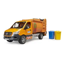 Масштабна модель автомобіля Bruder Сміттєвоз MB Sprinter (02682) - мініатюра 3