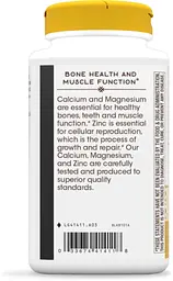 Вітаміни та мінерали Nature's Way Calcium Mag & Zinc, 250 капсул - мініатюра 3