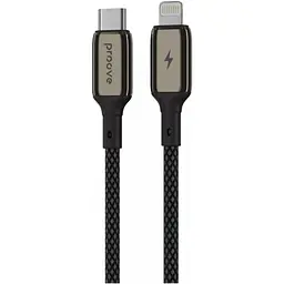 Кабель Proove Dense Metal USB-С to Lightning 27W 1m Black(CCDM27002101) [130316] - мініатюра 2