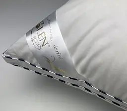 Подушка пухова Iglen Royal Series гусячий пух білий 50х70 - мініатюра 3