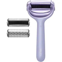 Електронний ролик для обличчя та тіла з мікроголками GESKE MicroNeedle Face & Body Roller 8 в 1 фіолетовий - мініатюра 3