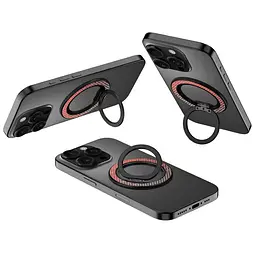 Магнітне кільце-тримач MagSafe Ring Holder Red-Orange - мініатюра 3