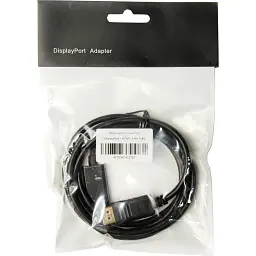 Кабель мультимедійний DisplayPort M to HDMI M 1.8m PowerPlant (KD00AS1278) - мініатюра 3