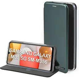 Чохол до мобільного телефона BeCover Exclusive Samsung Galaxy M35 5G SM-M356 Dark Green (711540) - мініатюра 1