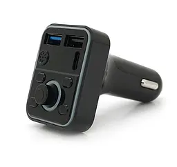 Автомобільний FM-трансмітер-модулятор Bluetooth Voltronic FMD1 3.1A, USB, TF - мініатюра 2