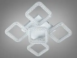 Стельова LED люстра Romin біла 74W - мініатюра 4
