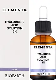 Сироватка Bioearth Elementa AGE Hyaluronic Acid 2% 15 мл - мініатюра 3