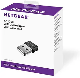 Адаптер WiFi A6150 AC1200, USB 2.0 NETGEAR teh0017381 - мініатюра 4