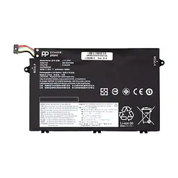 Акумулятор до ноутбука LENOVO ThinkPad E480 (01AV445) 11.4V 4000mAh PowerPlant (NB481248)