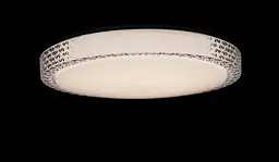 Люстра стельова LED Splendid Ray L8207A, 72W, білий, з пультом, регулювання яскравості, сучасний стиль - мініатюра 3
