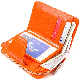 Жіночий шкіряний гаманець Canpellini 9,5х13,2х3 см acs0025111 - мініатюра 4