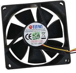 Вентилятор Titan TFD-8025M12Z Black (TFD-8025 M 12 Z)
