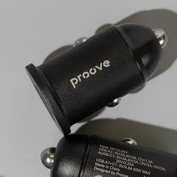 Автомобільний зарядний пристрій Proove Tiny Power Pro 65W (USB + Type-C) black (ACTP65110001) - мініатюра 6