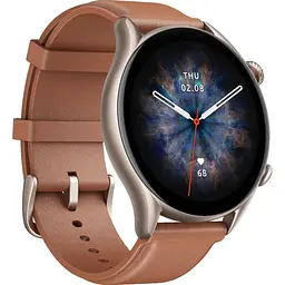 Смарт-годинник Amazfit GTR 3 Pro Brown Leather [65686] - мініатюра 2