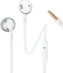 Навушники JBL T205 сріблясті (JBLT205CRM)
