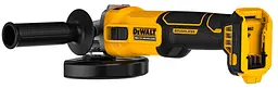 DeWALT Шліфмашина кутова акумуляторна DeWALT 18В XR Li-lon 125мм 0-9000об/хв 1.61кг без АКБ та ЗП - мініатюра 4