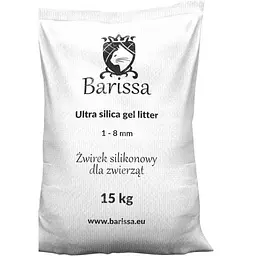 Сілікагелевой наповнювач Barissa для котячого туалету 15 кг