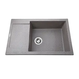 Гранітна мийка Globus Lux Malabi мокко 780x500мм 000023491, Сірий