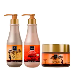 Набір Famirel Marula Oil — захист кольору та відновлення сухого волосся (085830, 085816, 085731)