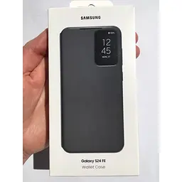 Оригінальний чохол-книжка Smart View Wallet Case Samsung Galaxy S24 FE (S721) Black EF-ZS721CBEGWW - мініатюра 2