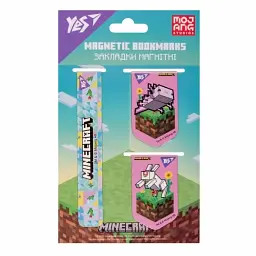 Закладка магніт. "Yes" №708343 Minecraft.Spring 3 шт