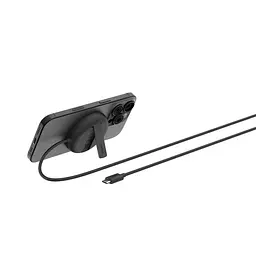 Зарядний бездротовий пристрій Belkin UltraCharge Magnetic Kickstand 15Вт, чорний - мініатюра 2